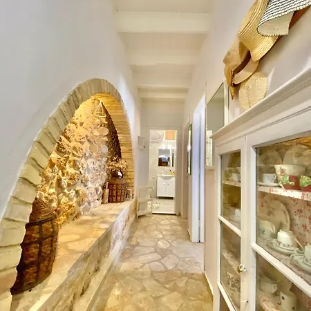 Magnolia Country Estate 200year Old Stone House Apartment Ano Korakiana