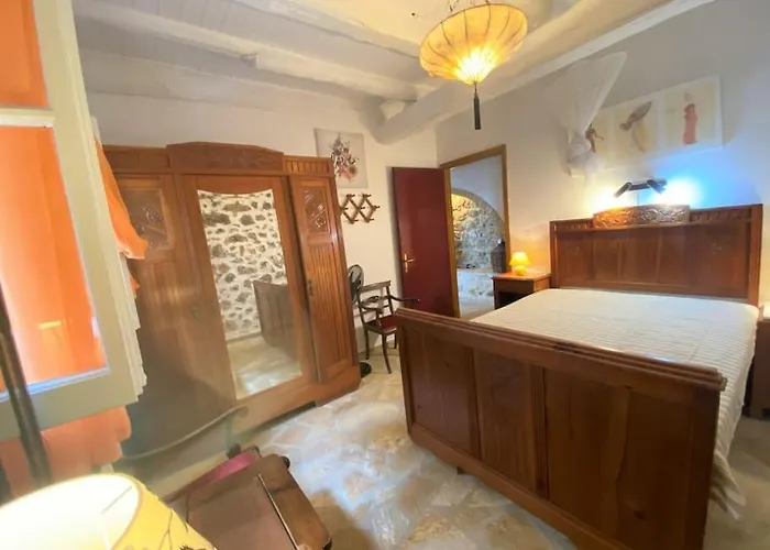 Appartement Magnolia Country Estate 200year Old Stone House Áno Korakiána